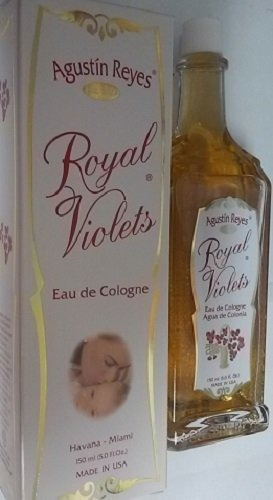 Paquete De 3 Royal Violets De Agustin Reyes 5 Oz Agua De Col