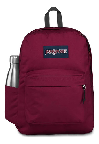 Mochila Jansport Superbreak Russet Red De 26 Litros