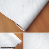 Mármore Branco Carrara Fosco Mg3054 Adesivo 1m X 122cm