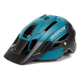 Casco De Bicicleta De Montaña Batfox Para Ciclismo Con Luz