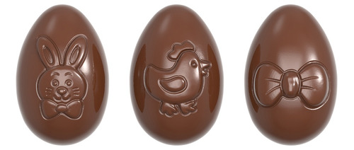 Molde Para Huevos Juguetones Chocolate World 1664cw