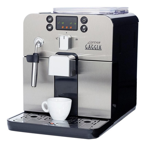 Cafetera Gaggia Brera Super Automática Acero Inoxidable Y Negra Expreso 110v