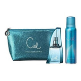 Ciel Celeste Perfume 50ml + Desodorante 123ml + Bolso Regalo