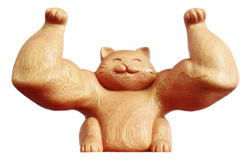 Escultura De Gato Decorativa, Estatua De Gato Pequeña,