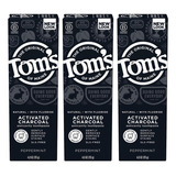 Tom's Of Maine Pasta De Dientes Blanqueadora De Carbón 3pack