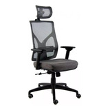 Sillón Ergonómico Con Cabezal Oficina Home Office Mod Cool C