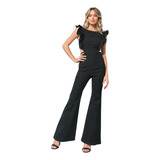 Jumpsuit Elegante Olanes Y Cut Out Denim