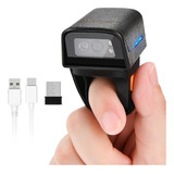 2d Bluetooth Wireless Ring Barcode Scanner, Jrhc Portable We