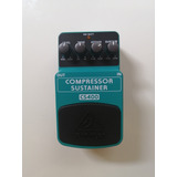 Pedal Cs400 Compressor Sustainer Behringer 