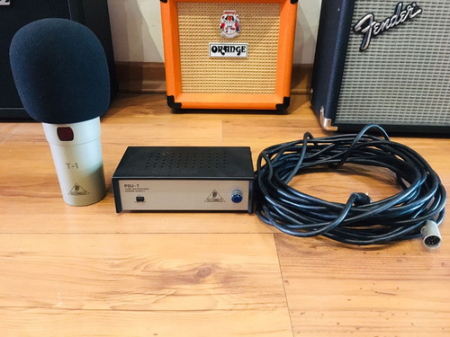 Microfone Behringer T-1 Valvulado + Psu-t - Usado
