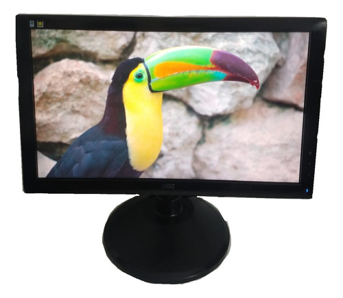 Monitor Aoc 20'' Vga Dvi Usb E Áudio Integrado De Mostruário