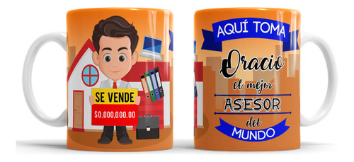 Taza De Profesiones,aqui Toma El Mejor/la Mejor 1pz,a Elegir