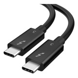Cable Thunderbolt 3 Certificado 40 Gbps 100w Usb C 4.0 4k 4