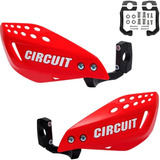 Protetor Mão Circuit Par Vector Haste Nylon Crf 230, Ttr 230, Tornado, Bros, Crosser, Xt 660, Lander, Xre, Xtz