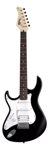 Guitarra Elétrica Cort G110 Junior 6 Cordas Black - Canhota