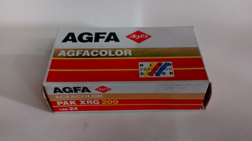 Rollo Vencido 126 Agfa Color Pak Xrg Asa 200 (24 Exp)