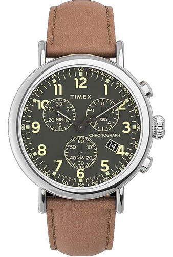 Timex Reloj Cronógrafo Estándar Para Hombre De 41 Mm - Caja 