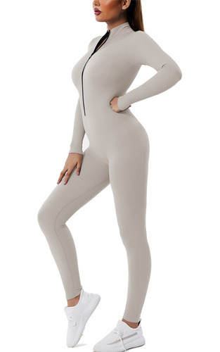 Palazzo Enterizo Deportivo Jumpsuit Mujer Body Gym Fitnes