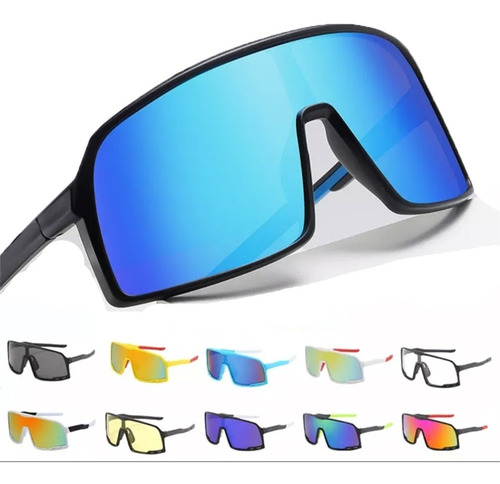 Gafas De Ciclismo Filtro Uv 400 Ruta Mtb Paño+funda 