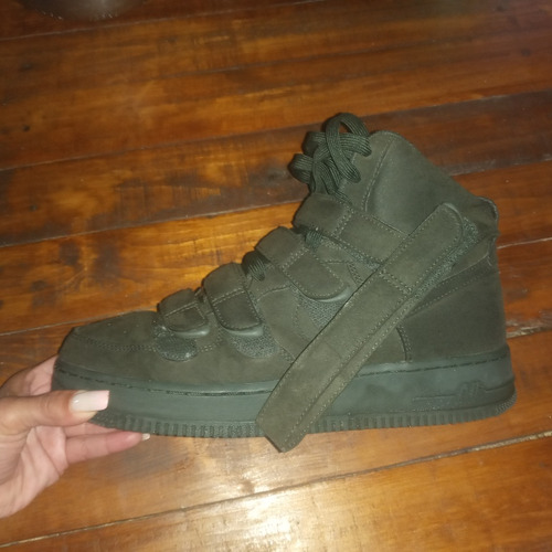 Zapatillas Nike Importadas Verde Militar Con 5 Abrojos N 41