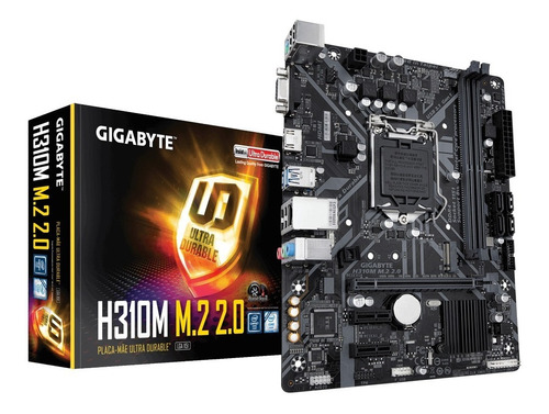 Placa Madre Gigabyte Lga1151-v2 H310 Para 8va 9na Generación