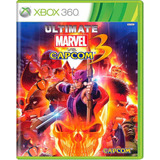 Jogo Xbox 360 Ultimate Marvel Vs Capcom 3 Físico Original