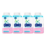 Omo 4 Pack Detergente Hipoalergénico Para Diluir 500ml 