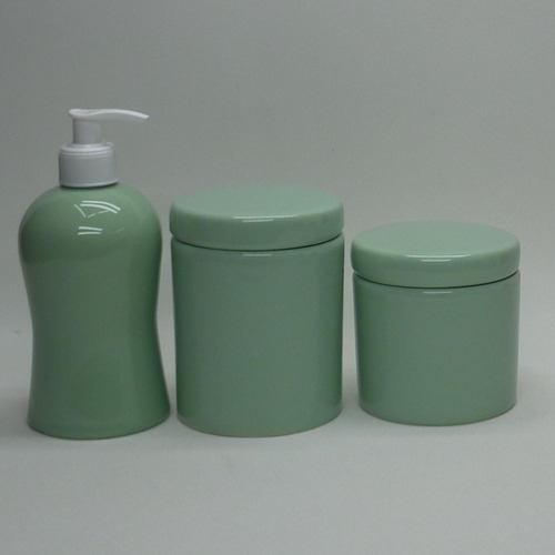 Kit Higiene Bebe/lavabo 3p Verde Bebe