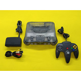 Consola Nintendo 64 Con Un Control Y Un Juego