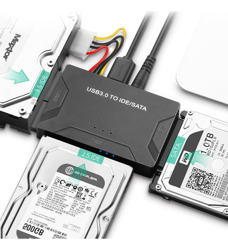 Adaptador Ide Usb Tsv Usb 3.0 A Sata Ide Combo De Convertido