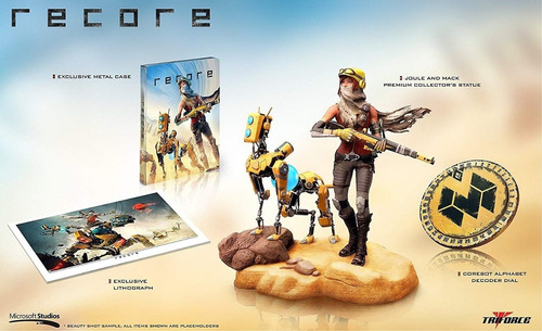 Figuras Recore Collectors Incluye Videojuego Físico Xbox One