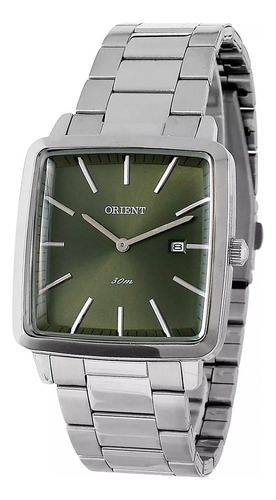 Relógio Masculino Orient Prata Gbss1056 E1sx analógico