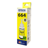 Tinta Epson T664 Amarillo T664320 - L475 L495 L220 L395 L365