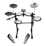 Bateria Eletrônica Profissional 7 Pad Turbo Nova Tdx 16