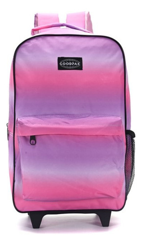 Mochila Carro 17 Goodpak Escolar Estampada Colegio Primaria