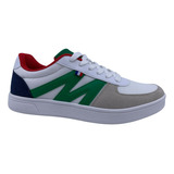 Zapatilla  Hombre Michelin Ps15 Blanco-verde