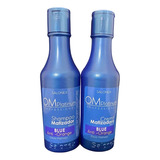 Pack Shampoo Y Crema Matizador Azul Om Salonex 450ml