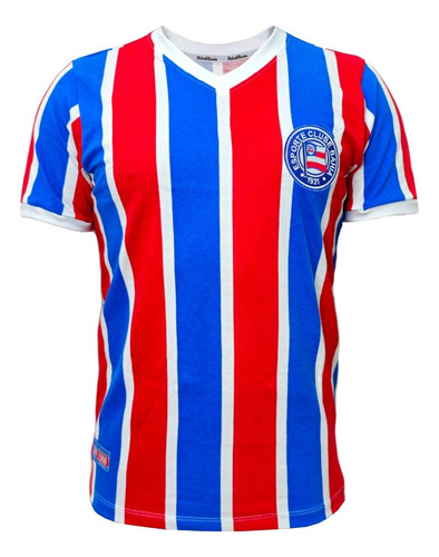 Camisa Retrô Bahia Campeão Brasileiro 1988 Tricolor Oficial