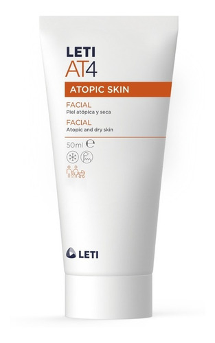 Leti At4 Crema Facial 50 Ml.