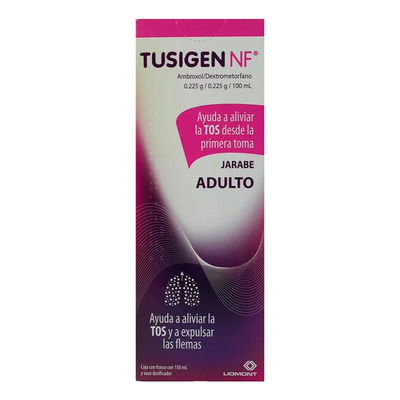 Tusigen Nf Jarabe 0,225 G\u002F0,225 G\u002F100 Ml, 1 Frasco 150 Ml + Vaso Dosificador | MercadoLibre