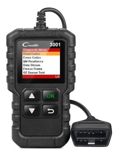 Escáner Automotivo Launch Cr3001 Obdii/eobd + Can Português