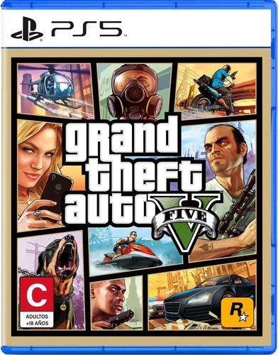 Juego Grand Theft Auto V Ps5 Fisico Nuevo