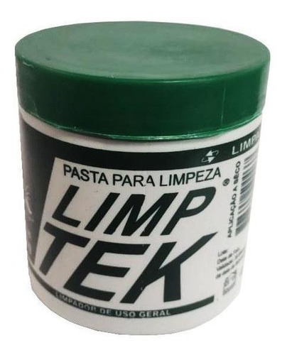 1 Pasta De Limpeza Lavagem A Seco Limptek Limp Tek C/500g