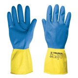 Guantes De Látex Reforzados Para Limpieza Medianos, 15268