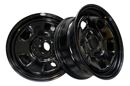 Set De Dos Rines R17 Acero Para Dodge Ram