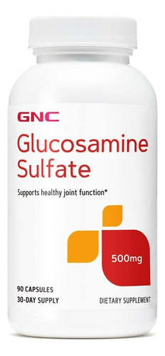 Gnc | Glucosamine Sulfate | 500mg | 90 Capsules