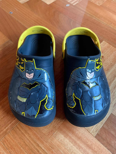 Crocs Batman Originales Usadas