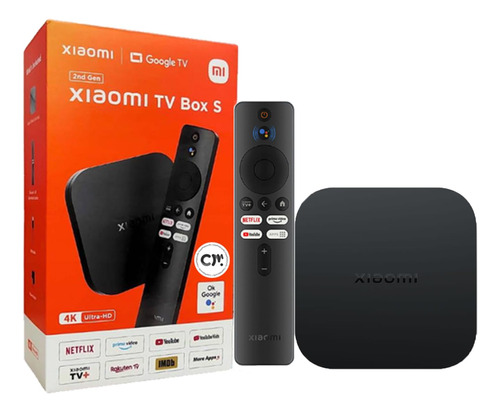 Xiaomi Tv Box S (2ª Generación) 4k Ultra Hd Streaming Media