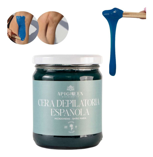 Cera Española Depilatoria (400g) + Aplicadores Gratis