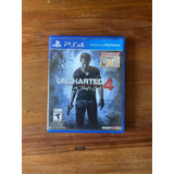 Juego Ps4 Uncharted 4 A Thiefs End